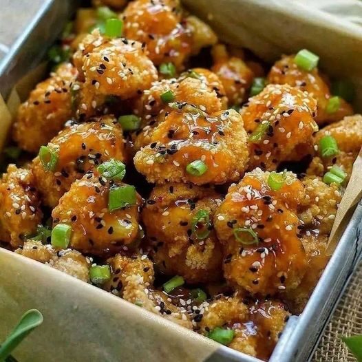 Spicy Sesame Cauliflower Wings