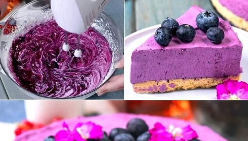 BLUEBERRY CHEESE CAKE