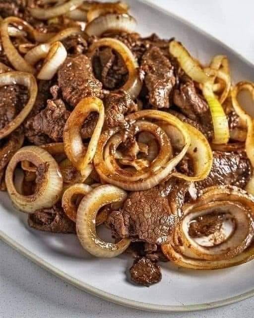 Beef Liver With Onions