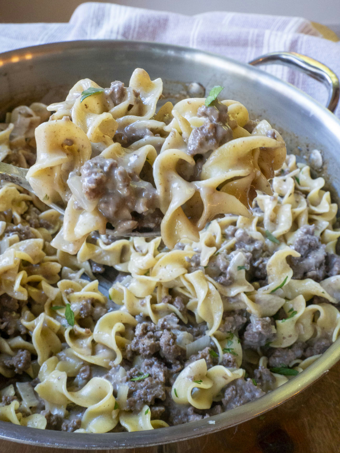 Simple Beef and Pasta