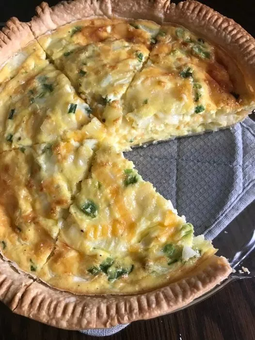 Three Cheese Quiche