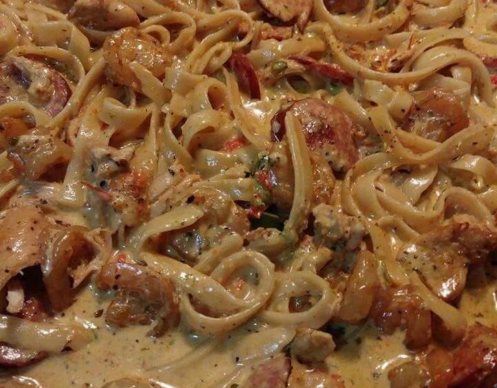 Cajun pasta be Poppin