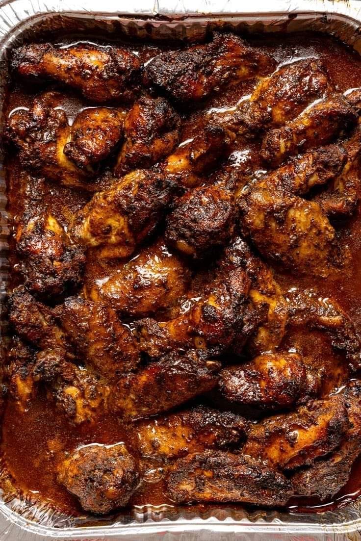 Saucy Jerk Chicken Wings