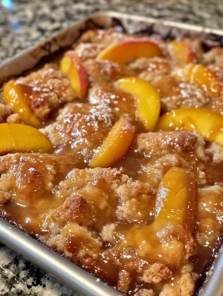 CLASSIC PEACH COBBLER RECIPE