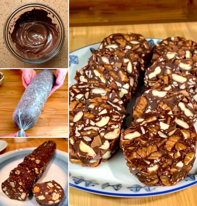 Keto Chocolate Salami