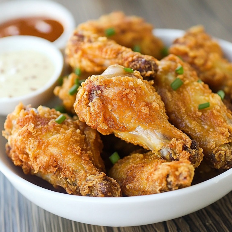 Bold & Crispy: Mustard Fried Chicken Wings – Packed with Flavor!