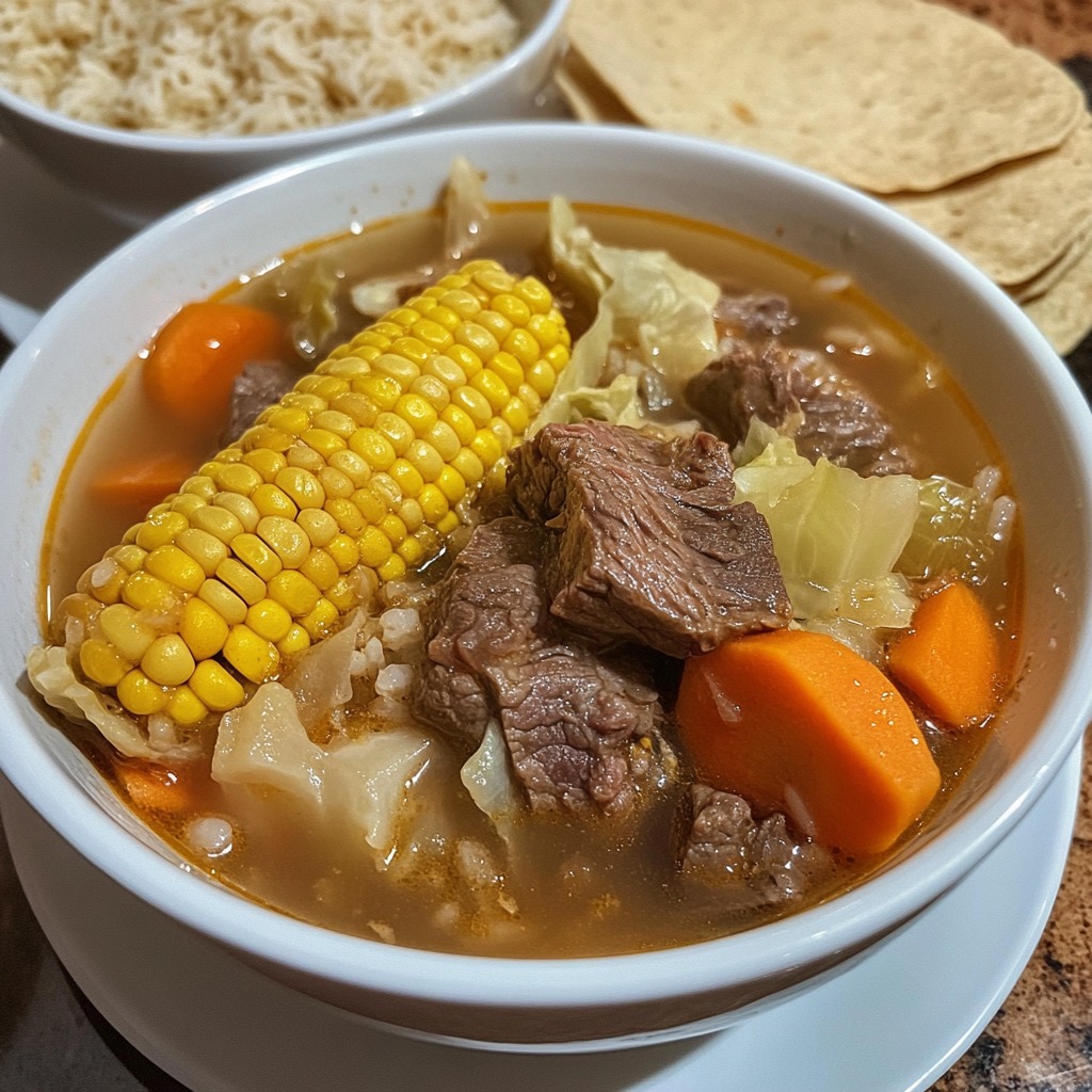 Caldito de Res (Mexican Beef Soup)