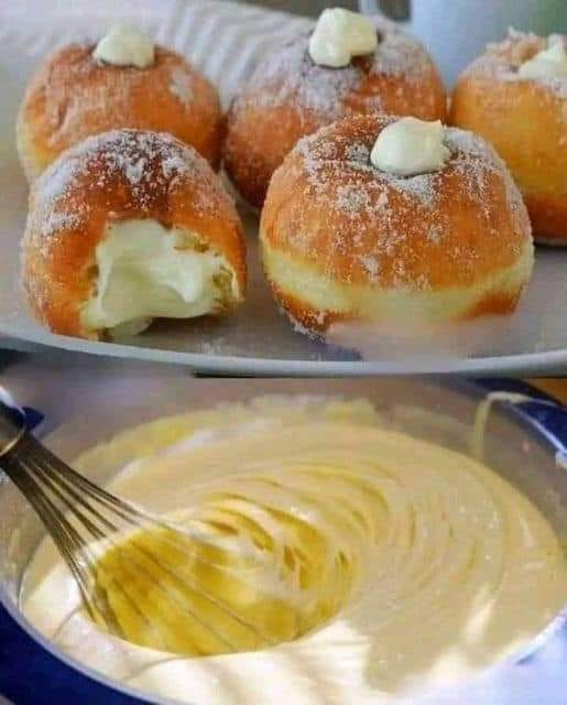 Italian bomboloni