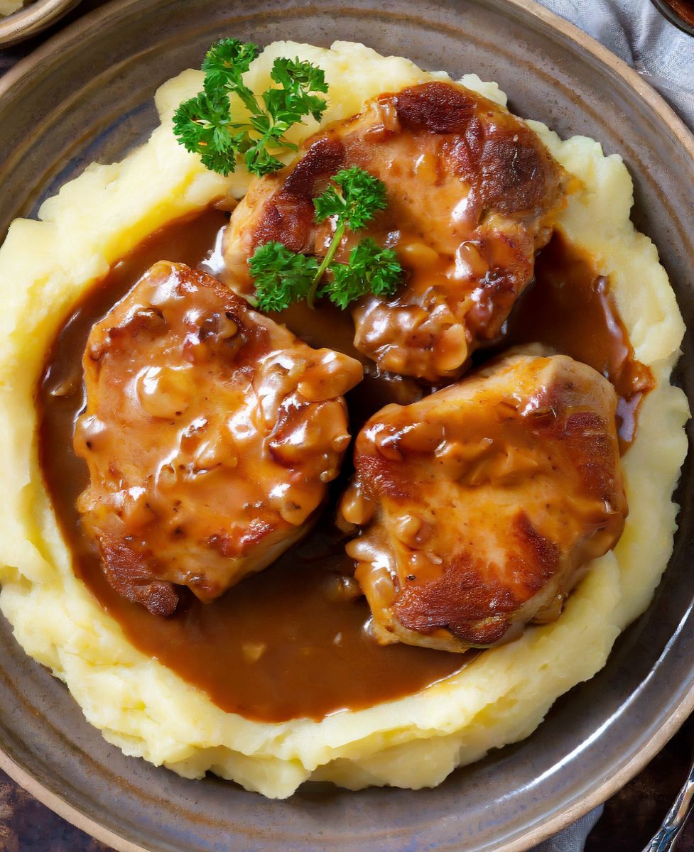 Mama’s Casserole Pork Chops