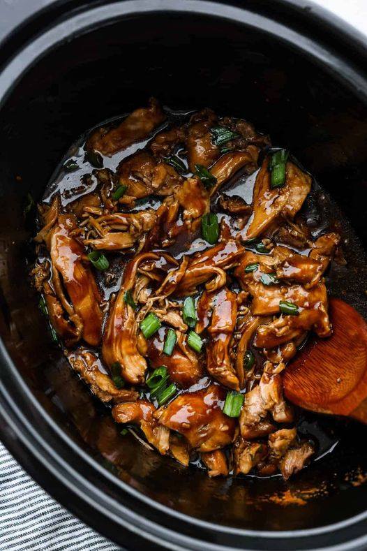 Crockpot Bourbon Chicken Recipe