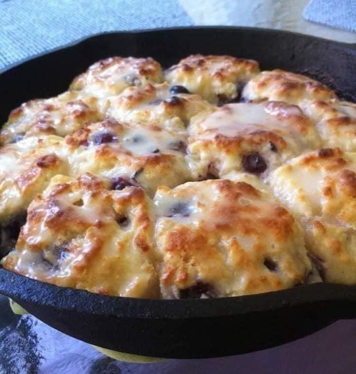 Blueberry Biscuits! These are excellent!!!! So easy and soooo good!