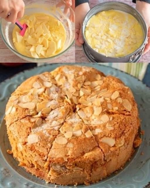 Almond Apple Cake