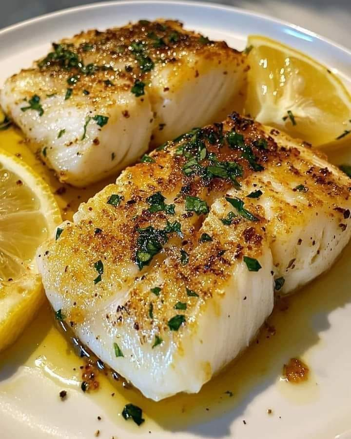 Baked Cod Dish With Lemon And Garlic